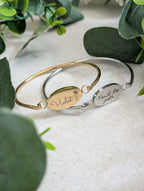Personalized Oval Bracelet