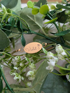 Personalized Oval Bracelet